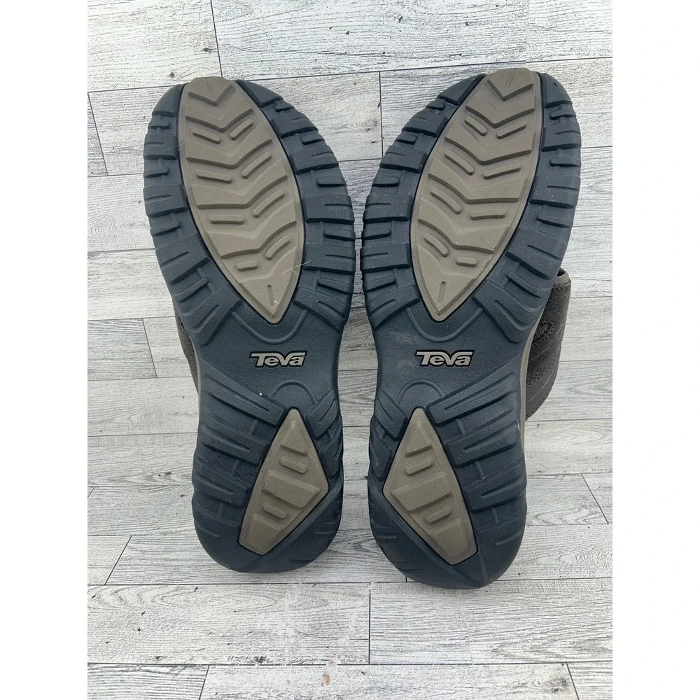 Teva Katavi 2‎ Men Thong Sandals Brown Suede Hiking Flip Flops 1002432 Size 14